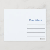 Ster van David Dank je Briefkaart (Achterkant)