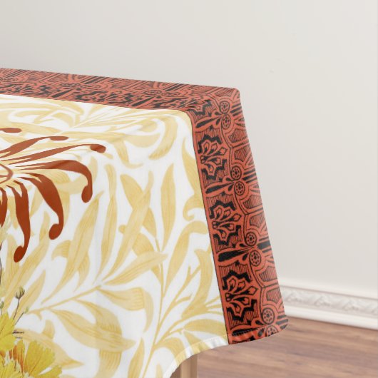 Ster van David en Flowers Tablecloth Tafelkleed (Voorbeeld)