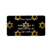 Ster van David Etiket (Voorkant)