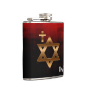 Ster van David Flask Heupfles (Rechts)