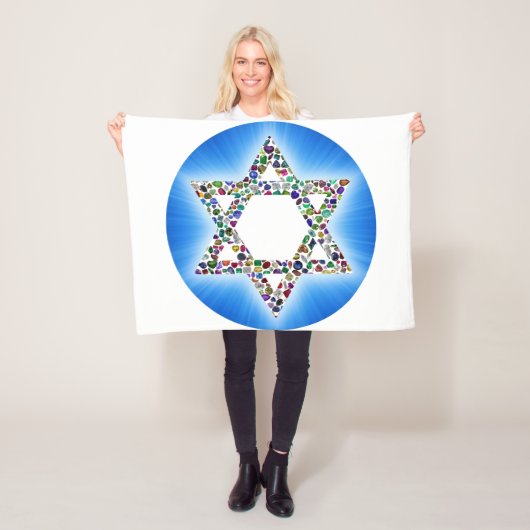 Ster van David Fleece Deken (In situ)