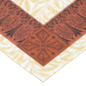 Ster van David Flower Border Tafelkleed (Gekanteld)