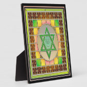 Ster van David Fotoplaat (Zijkant)