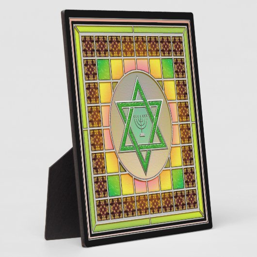 Ster van David Fotoplaat (Zijkant)