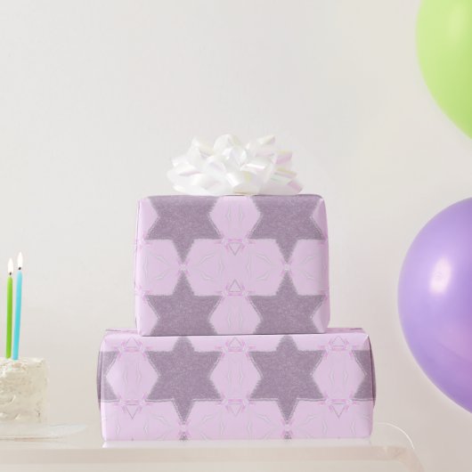 Ster van David glans bat mitswa Cadeaupapier (Feestgeschenken)