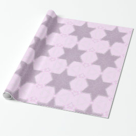 Ster van David glans bat mitswa Cadeaupapier
