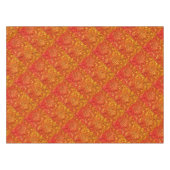 Ster van David Golden Red Tafelkleed (Voorkant (Horizontaal))