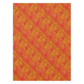 Ster van David Golden Red Tafelkleed (Voorkant)