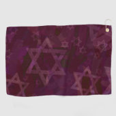 Ster van David Golfhanddoek (Horizontaal)