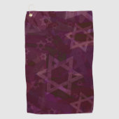 Ster van David Golfhanddoek (Voorkant)