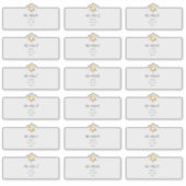 Ster van David Guest Adresetiketten Sticker (Voorkant)