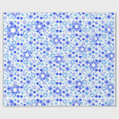 Ster van David Hanukkah Cadeaupapier (Vlak)