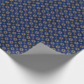 Ster van David Hanukkah Cadeaupapier (Hoek)