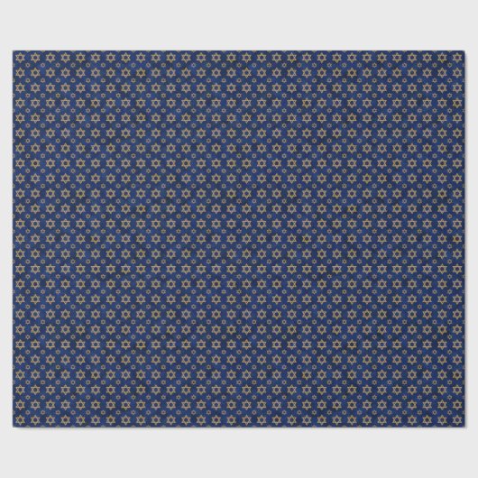 Ster van David Hanukkah Cadeaupapier (Zoom)