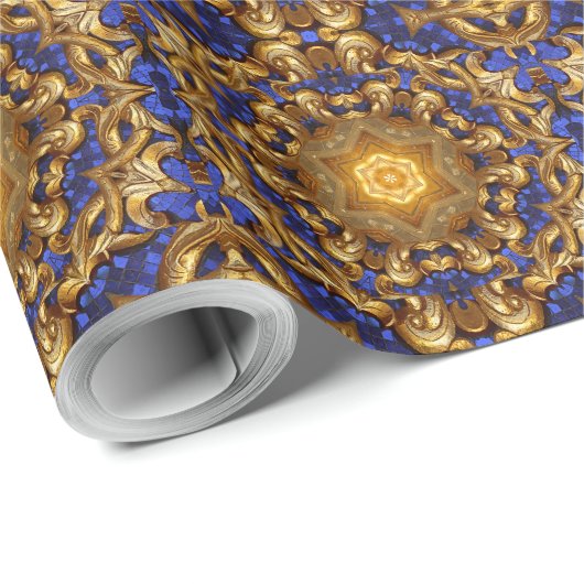 Ster van David - Hanukkah - Gift Wrapping paper Cadeaupapier (Rol Hoek)