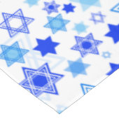 Ster van David Hanukkah Pattern Tafelkleed (Gekanteld)