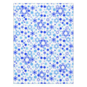 Ster van David Hanukkah Pattern Tafelkleed (Voorkant)