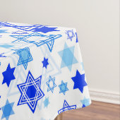 Ster van David Hanukkah Pattern Tafelkleed (Voorbeeld)