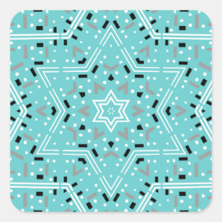Ster van David Hanukkah Stickers