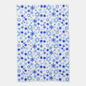 Ster van David Hanukkah Theedoek (Verticaal)