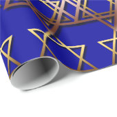 Ster van David Hanukkah Wrapping Paper Cadeaupapier (Rol Hoek)
