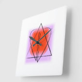 Ster van David/Hart Muur Klok (Hoek)