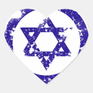 Ster van David Hart Sticker