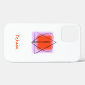 Ster van David/Heart iPhone/iPad case (Achterkant (horizontaal))