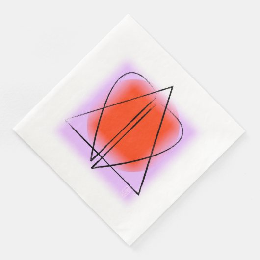 Ster van David/Heart Servet (Hoek)