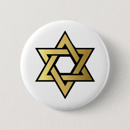 Ster van David Jewish Button