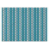 Ster van David Jewish Holiday Tablecloth - Zwart Tafelkleed (Voorkant (Horizontaal))