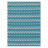 Ster van David Jewish Holiday Tablecloth - Zwart Tafelkleed (Voorkant)