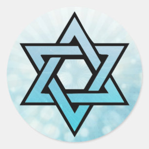 Ster van David Jewish Stickers