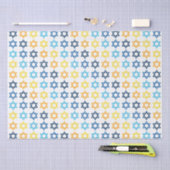 Ster van David Joods Kleurrijk Tissuepapier (Craft)