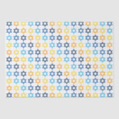 Ster van David Joods Kleurrijk Tissuepapier (Voorkant)