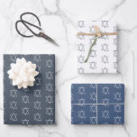 Ster van David Joodse Bar Mitzvah Chanoeka Simple Inpakpapier Vel<br><div class="desc">Hopelijk vind je dit handgemaakte papiervariëteitspakket leuk. Bekijk mijn winkel voor veel meer kleuren en patronen en laat me weten of je iets op maat wilt. Ik heb bijpassende bar mitzvah uitnodigingen,  bedankjes,  mazel tov kaarten,  en meer!</div>