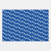 Ster van David Joodse Bar Mitzvah Chanoeka Simple Inpakpapier Vel (Voorkant)