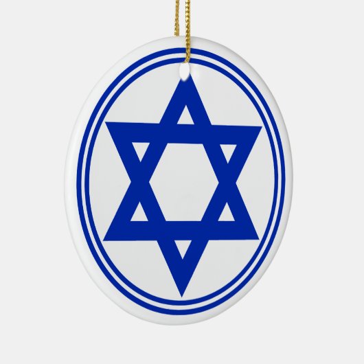 Ster van David Keramisch Ornament (Rechts)