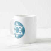 Ster van David Koffiemok (Voorkant links)