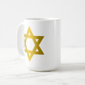 Ster van David Koffiemok (Voorkant links)