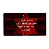 Ster van David labels (Voorkant)