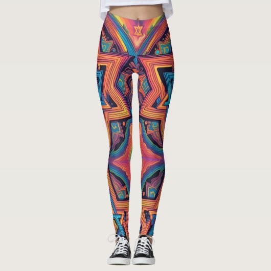 Ster van David Leggings (Voorkant)