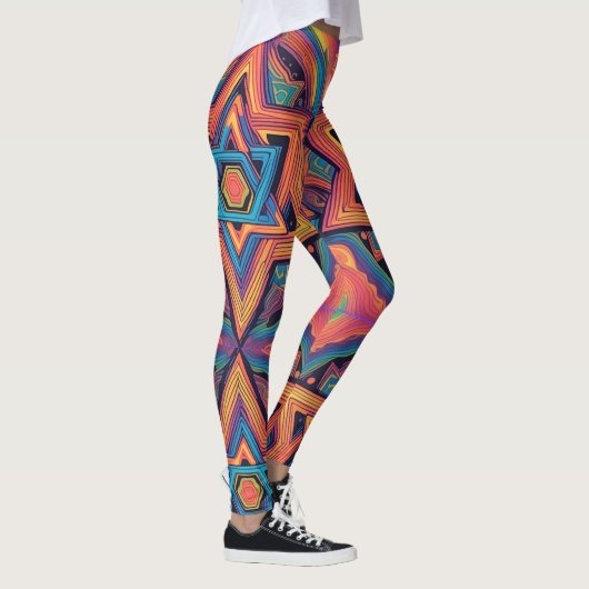 Ster van David Leggings (Rechts)