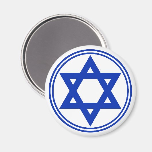 Ster van David Magneet (Voorkant / Achterkant)