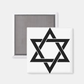 Ster van David Magneet (Voorkant / Achterkant)