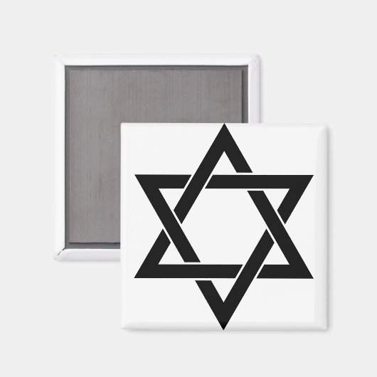 Ster van David Magneet (Voorkant / Achterkant)