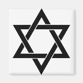 Ster van David Magneet (Voorkant)