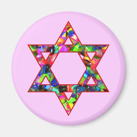 Ster van David Magneet (Voorkant)