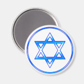 Ster van David Magnet (Voorkant / Achterkant)