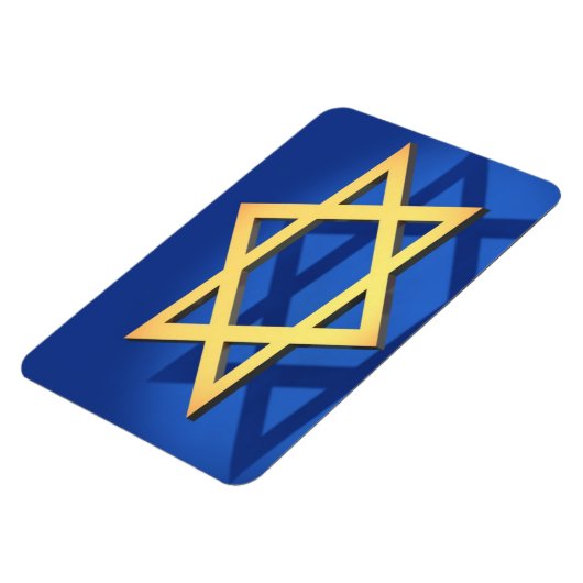 Ster van David Magnet Magneet (Linkerzijde)